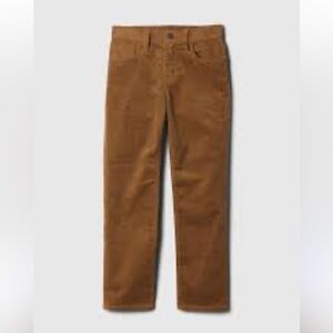 NWT Gap Boys Original Straight Corduroy Pants‎ 14 Husky Winter Stretch